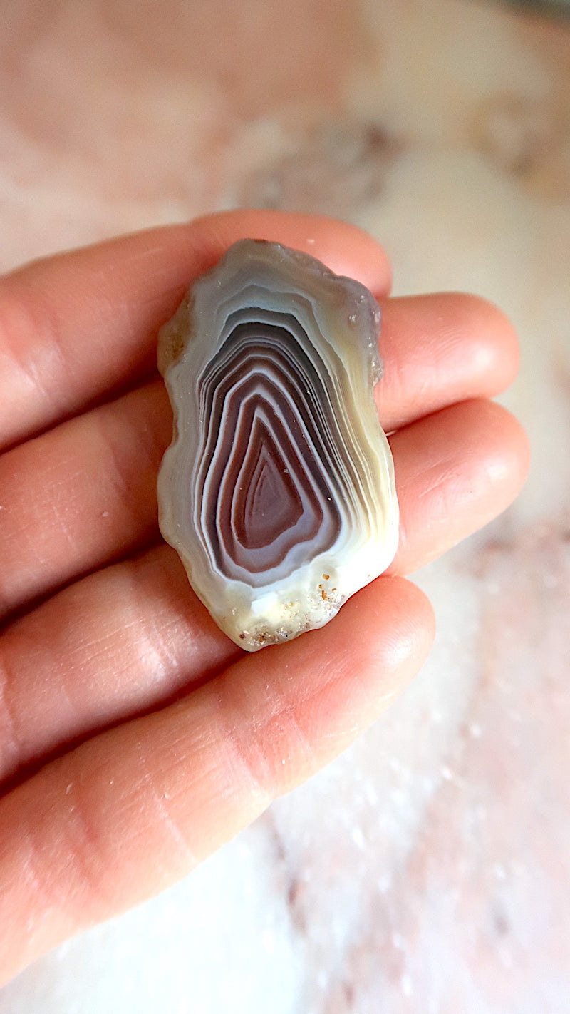 Botswana Agate Slice - for balance