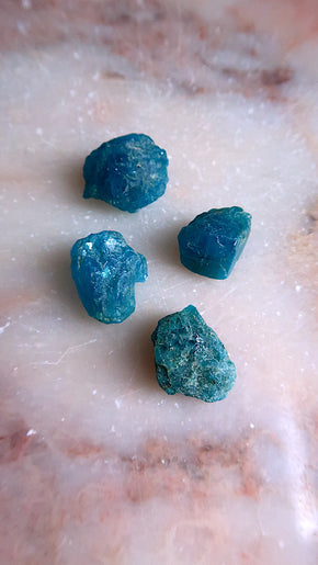 Raw Blue Apatite