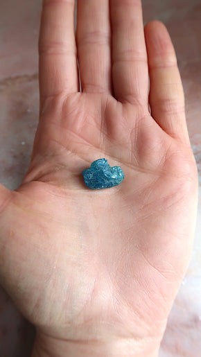 Raw Blue Apatite