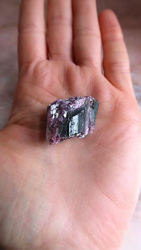 Raw Watermelon Tourmaline