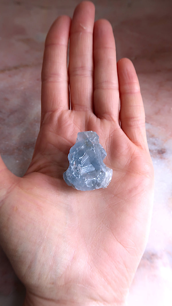 Small Raw Celestite