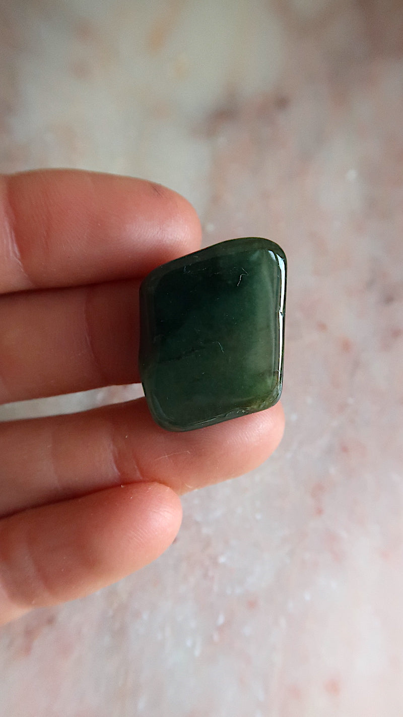 Premium Deep Green Jade