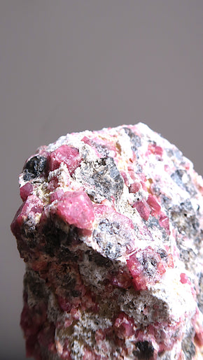 Large Raw Raspberry Garnet Cluster