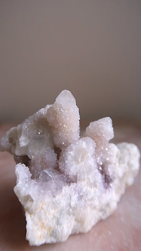 Lilac Spirit Quartz Cluster