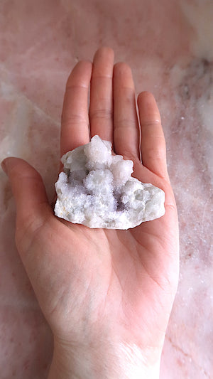 Lilac Spirit Quartz Cluster