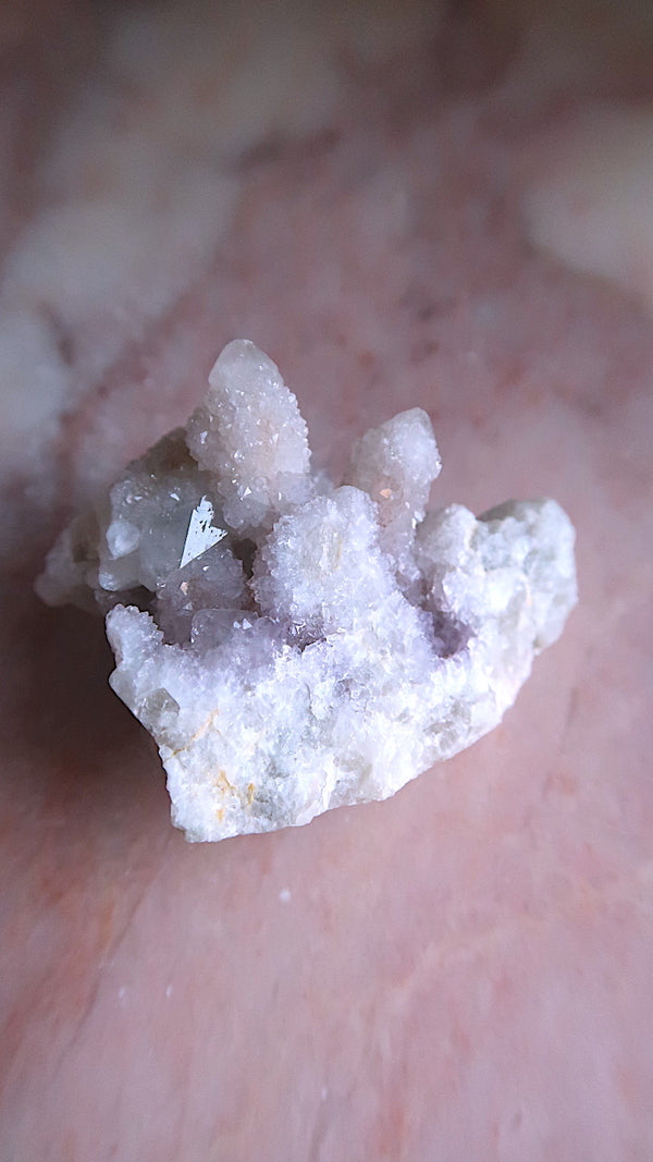 Lilac Spirit Quartz Cluster