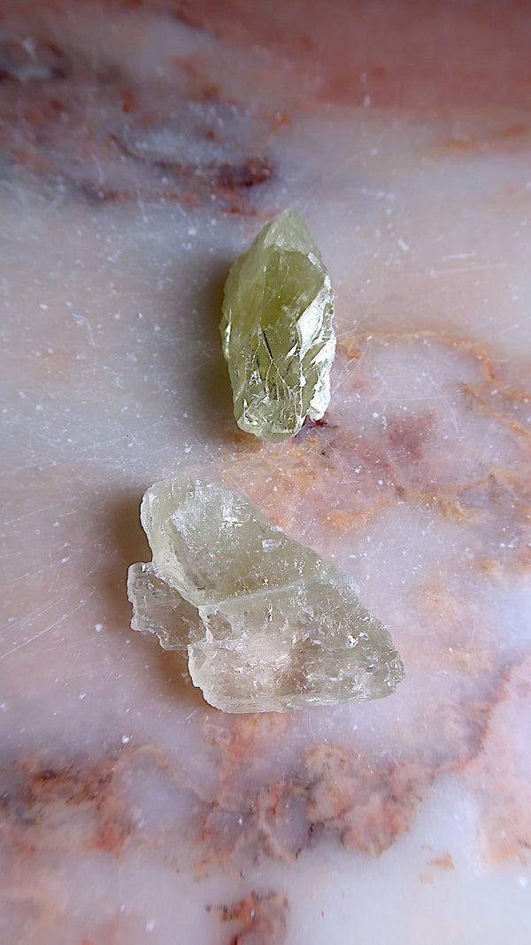 Raw Hiddenite