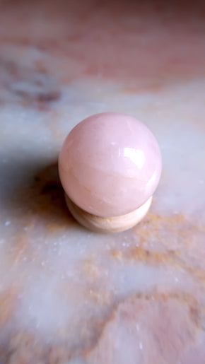Small Rose Quartz Sphere