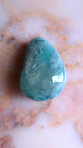 Blue Opal Pocket Stone
