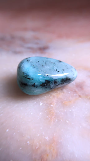 Blue Opal Pocket Stone