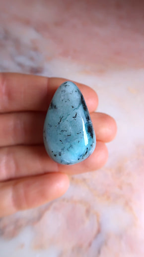 Blue Opal Pocket Stone