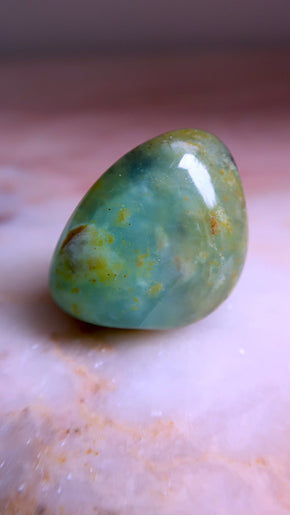 Blue Opal Pocket Stone