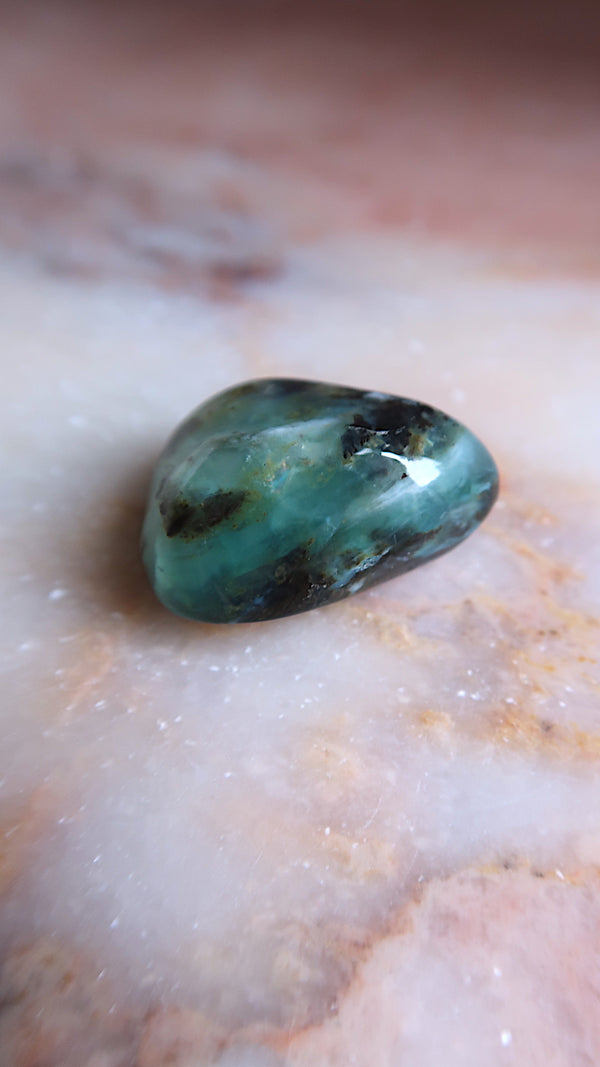 Blue Opal Pocket Stone