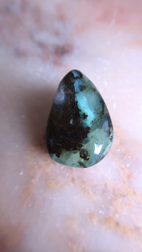 Blue Opal Pocket Stone