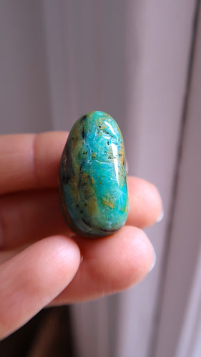 Blue Opal Pocket Stone