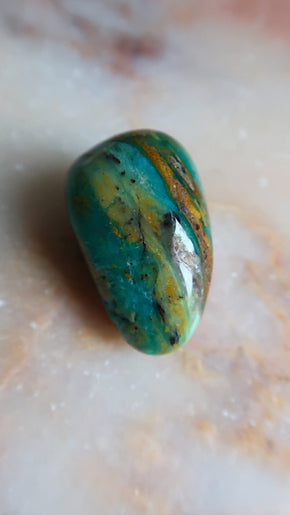 Blue Opal Pocket Stone