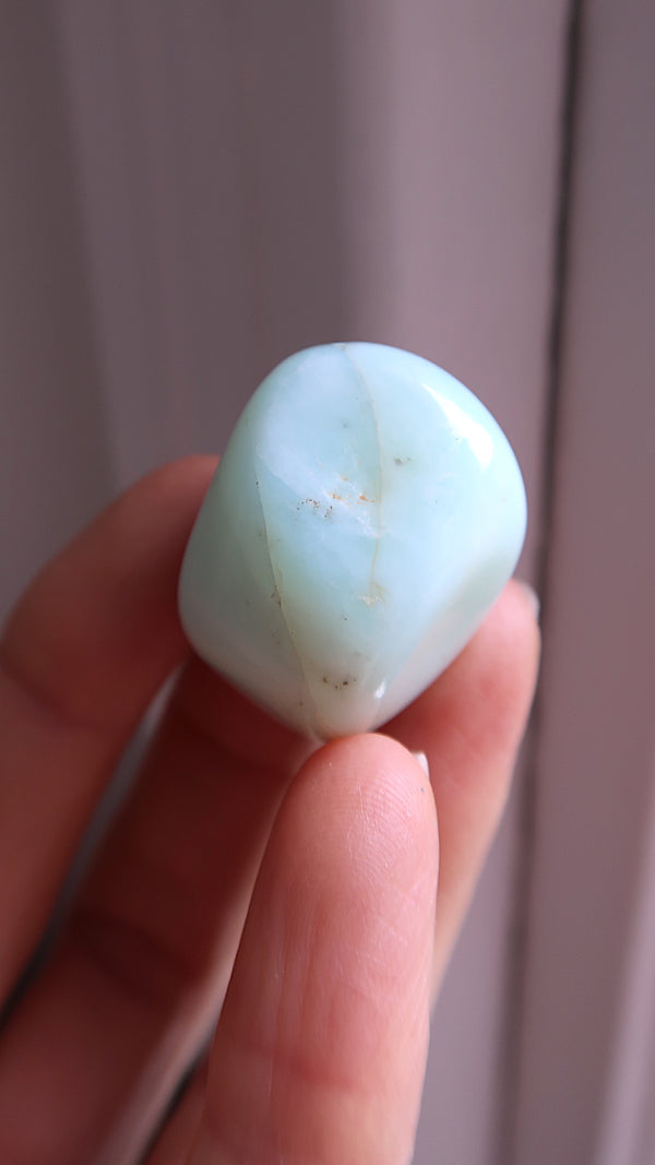 Blue Opal Pocket Stone