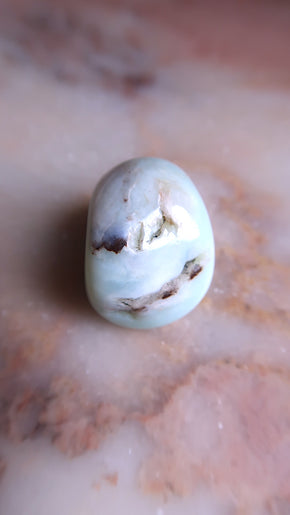 Blue Opal Pocket Stone