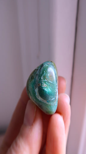 Blue Opal Pocket Stone