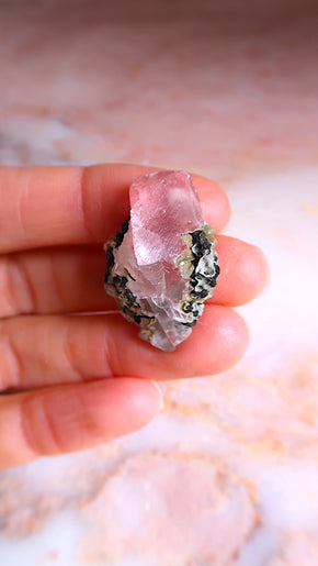 Small Pink Optical Calcite