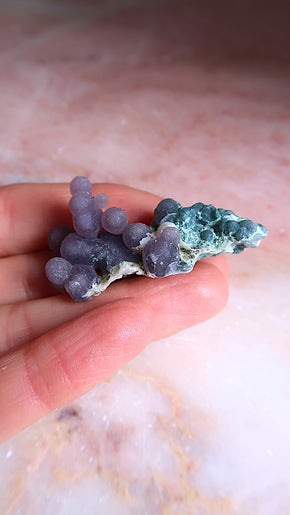 Grape Agate Cluster