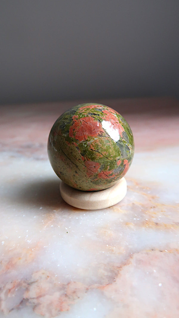 Unakite Sphere