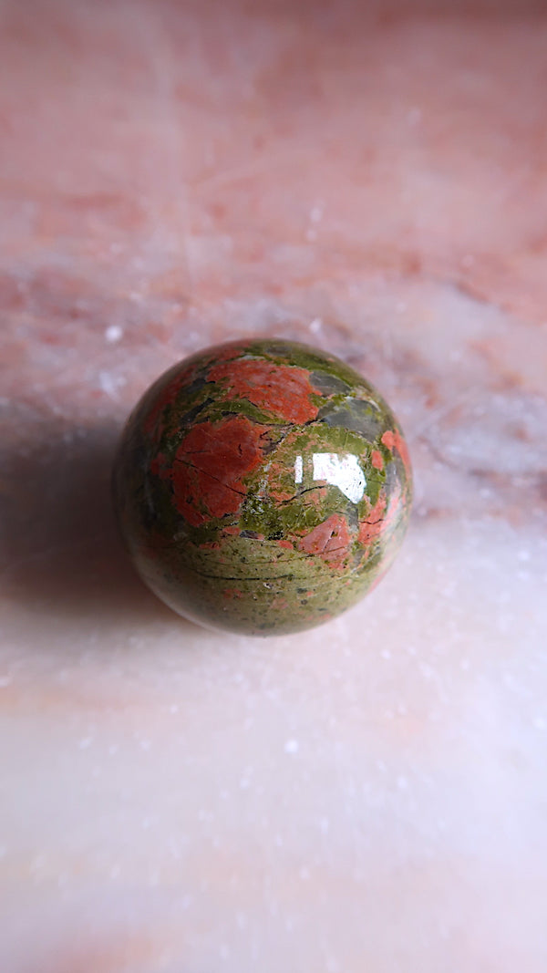 Unakite Sphere