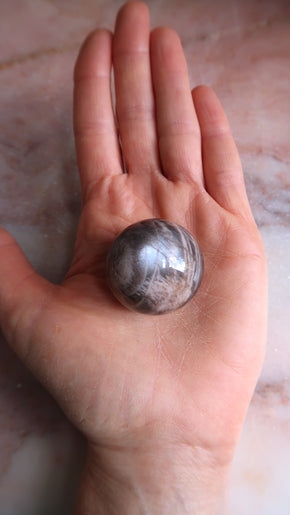 Pink & Gold Moonstone Sphere