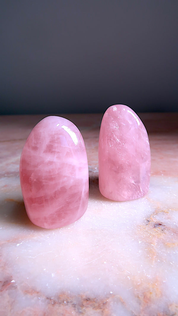 Rose Quartz (very pink)