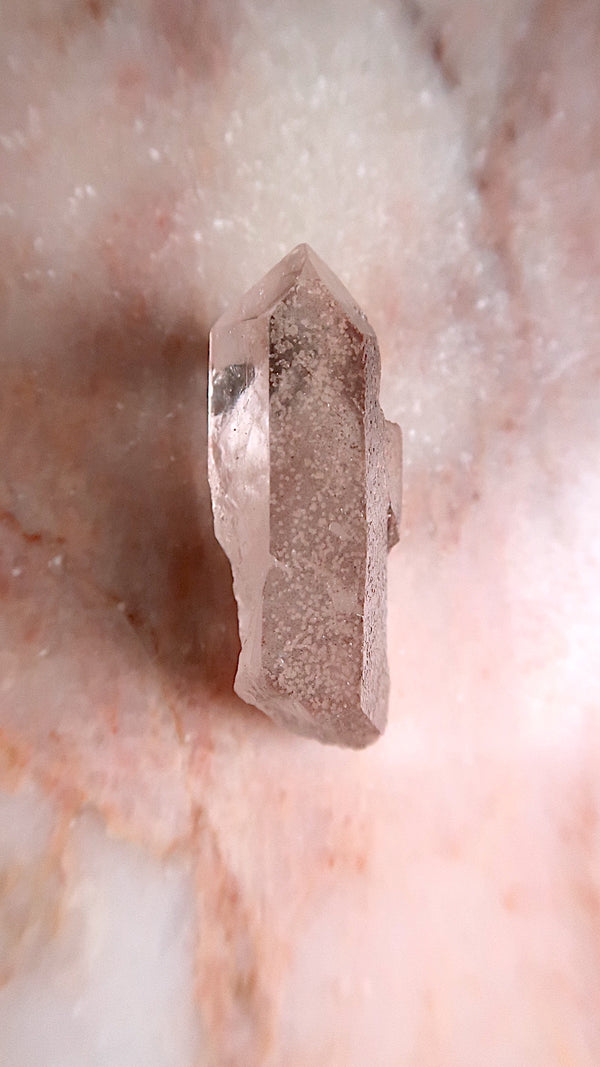 Pink Lithium Quartz Point