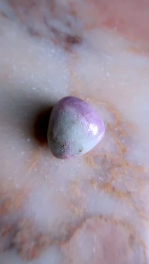 Pink Kunzite & Milky Blue Beryl