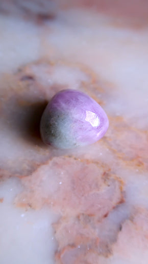 Pink Kunzite & Milky Blue Beryl