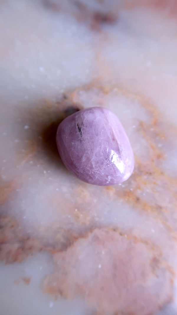 Pink Kunzite Pocket Stone