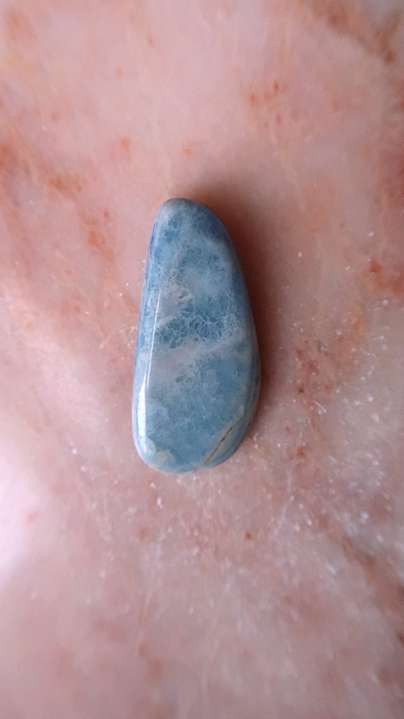 Blue Chalcedony Pocket Stone