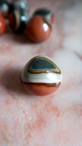 Polychrome Jasper Pocket Stones