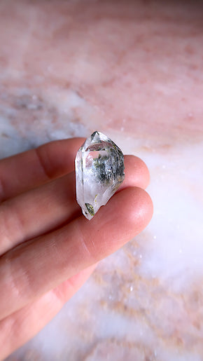 Small Fairy Garden Quartz Point