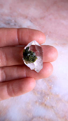 Small Fairy Garden Quartz Point