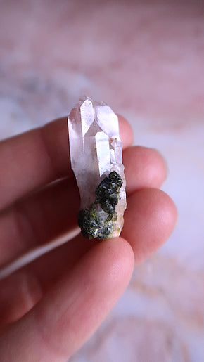 Small Fairy Garden Quartz Point