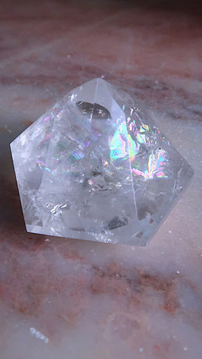 Large Clear Quartz Diamond