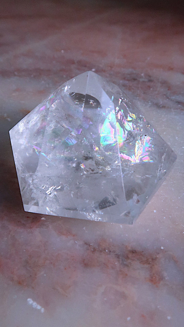 Large Clear Quartz Diamond