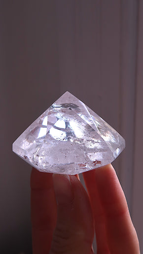 Large Clear Quartz Diamond