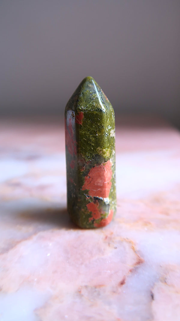 Small Unakite Point