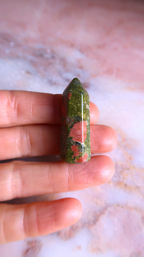 Small Unakite Point
