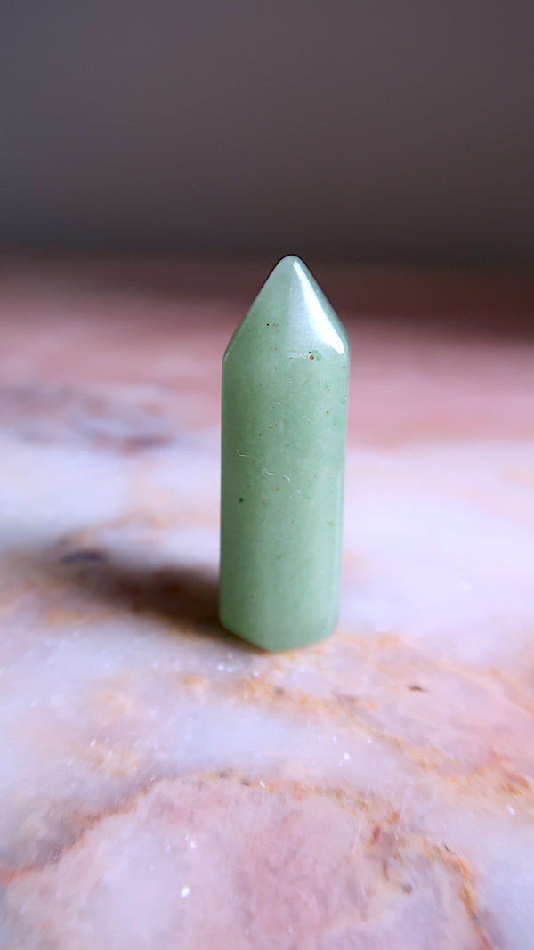 Small Green Aventurine Point
