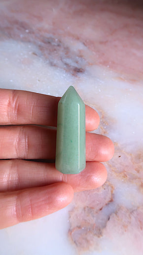 Small Green Aventurine Point