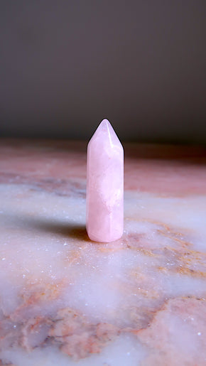 Small Rose Quartz Point