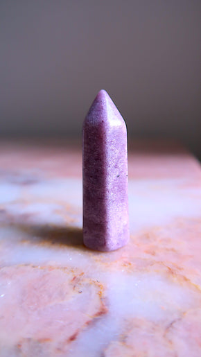 Small Lepidolite Point