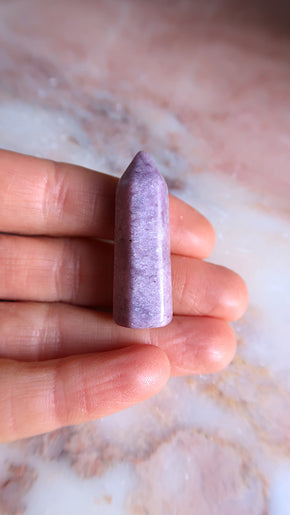 Small Lepidolite Point