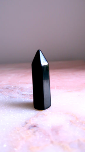Small Obsidian Point