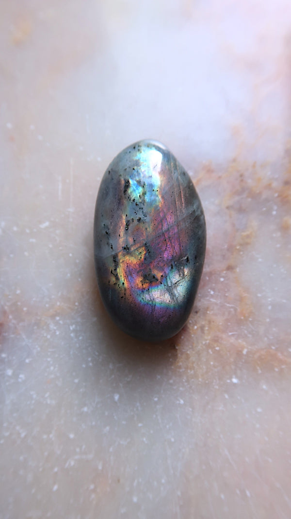 Pink Labradorite Pebble